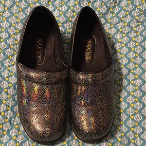 Savvy Black and Silver Dress Shoes with Timeless Elegance